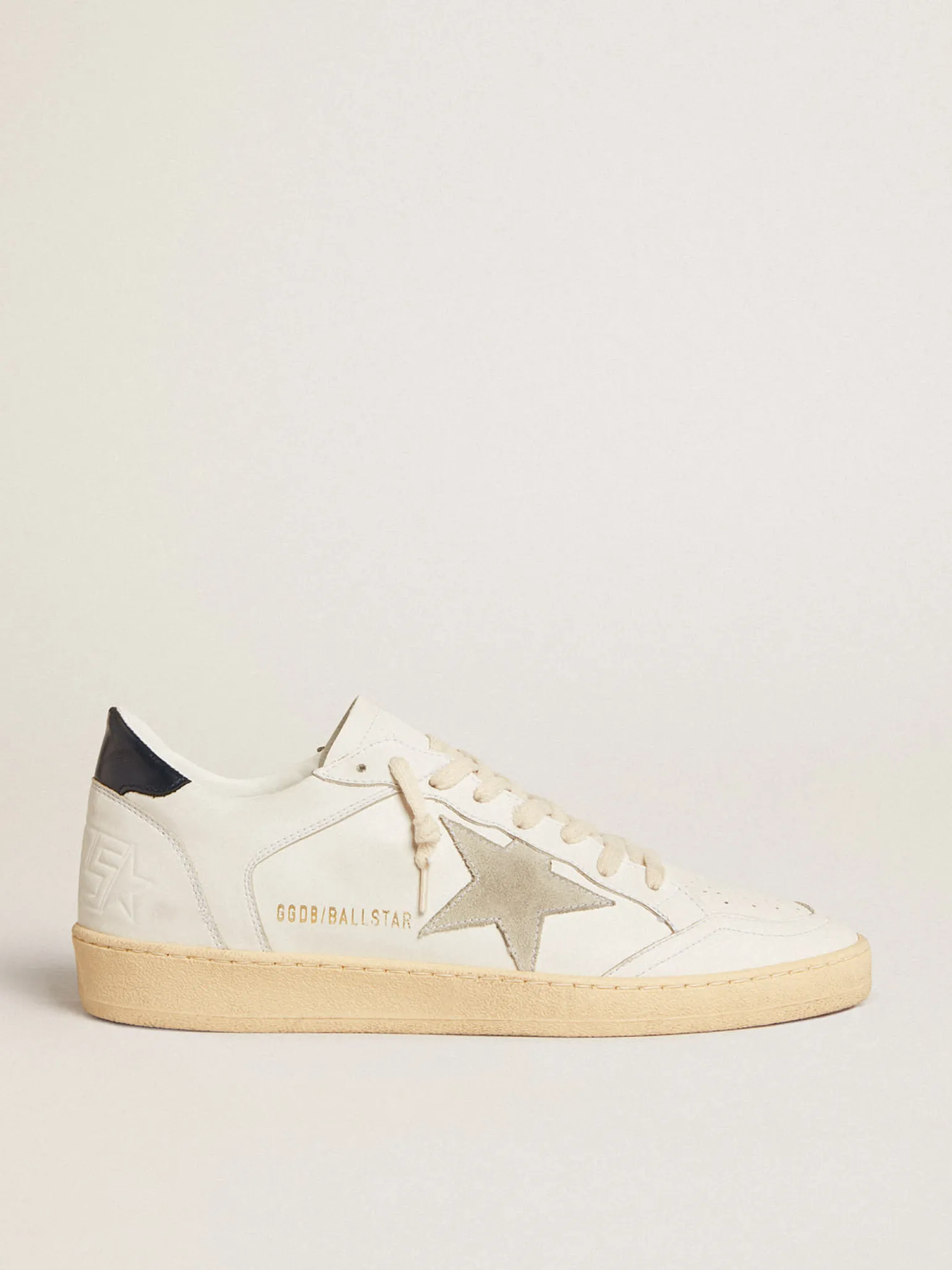 Cheap Ball Star com estrela de suede gelo e talão de couro azul Beachwear|Ball Star