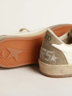 Clearance Ball Star Masculino com estrela e talão de suede havana-rosado Ball Star