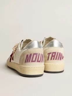Cheap Ball Star Mountain Feminino LTD de couro com estrela de veludo bordô MULHER Ball Star