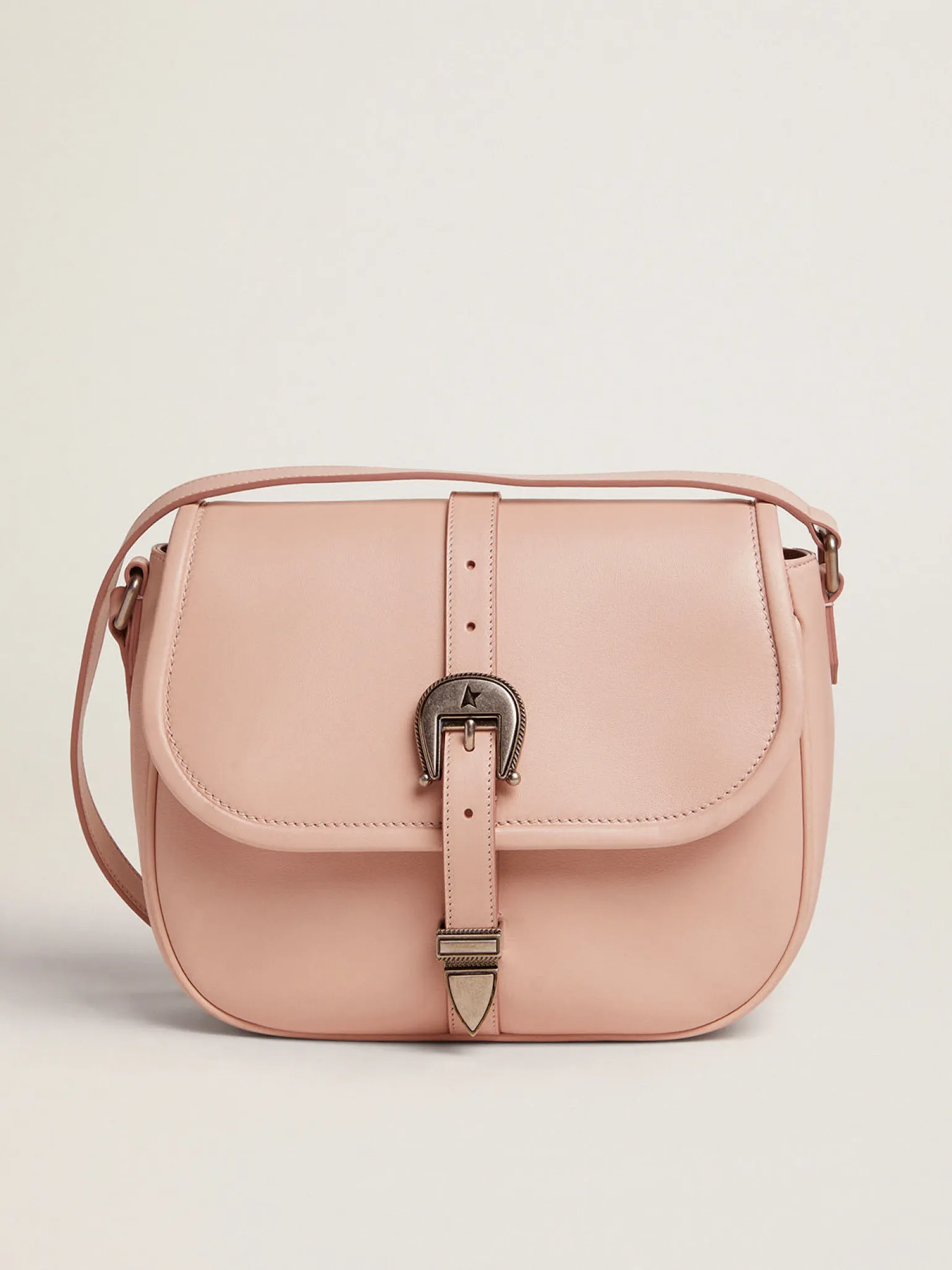 Sale Bolsa Rodeo média de couro na cor rosa quartzo MULHER Bolsas tiracolo