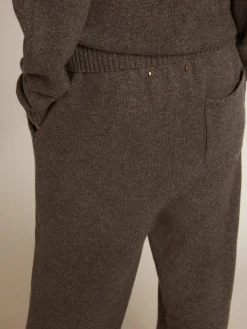 Online Calça de jogging feminina misto caxemira cinza MULHER Jeans e calças