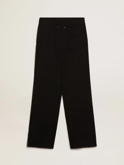 Sale Calça de jogging feminina misto caxemira preta MULHER Jeans e calças