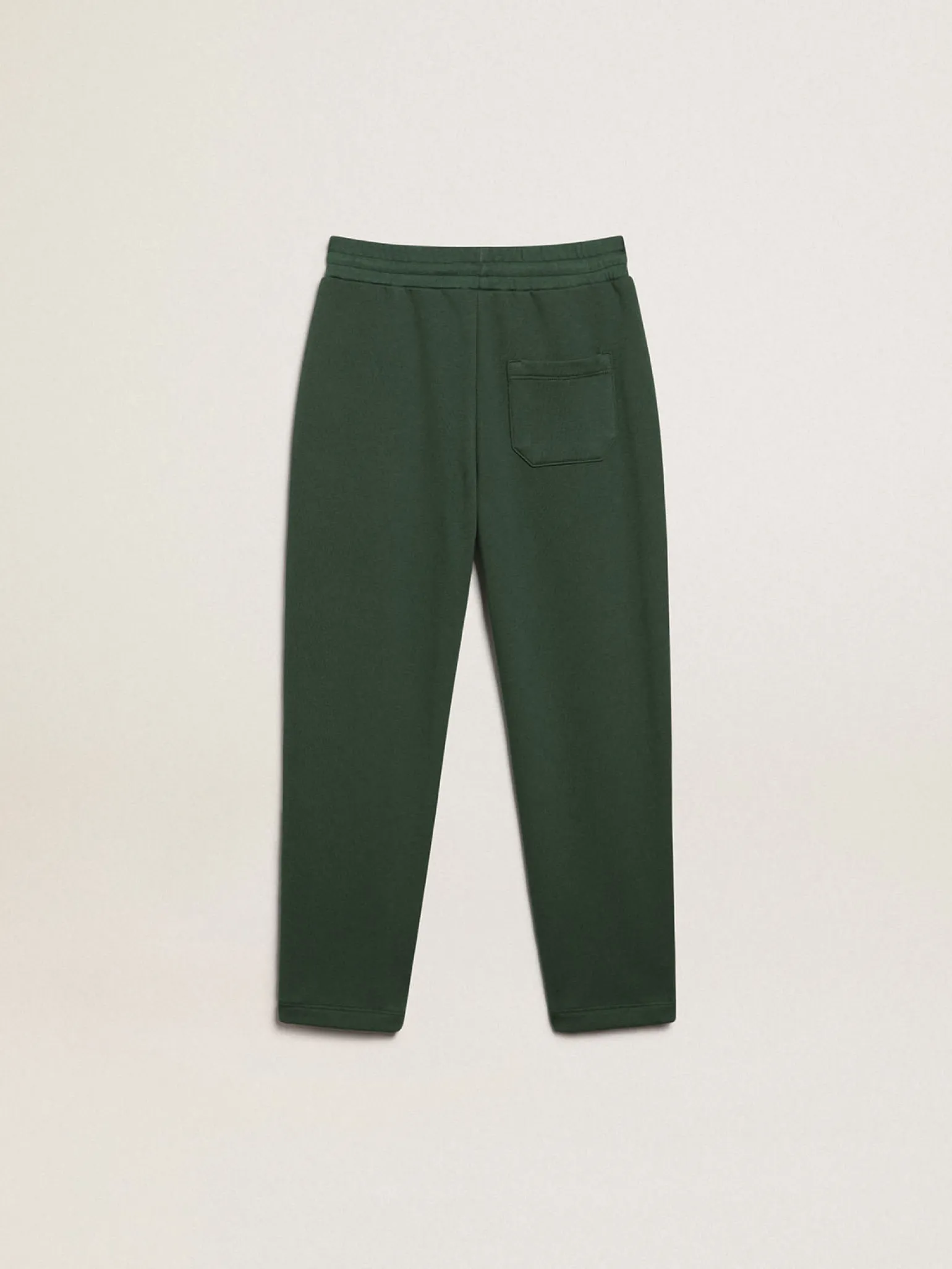 Best Sale Calça de jogging verde brilhante com estrelas em contraste Bottoms (4-12 years)