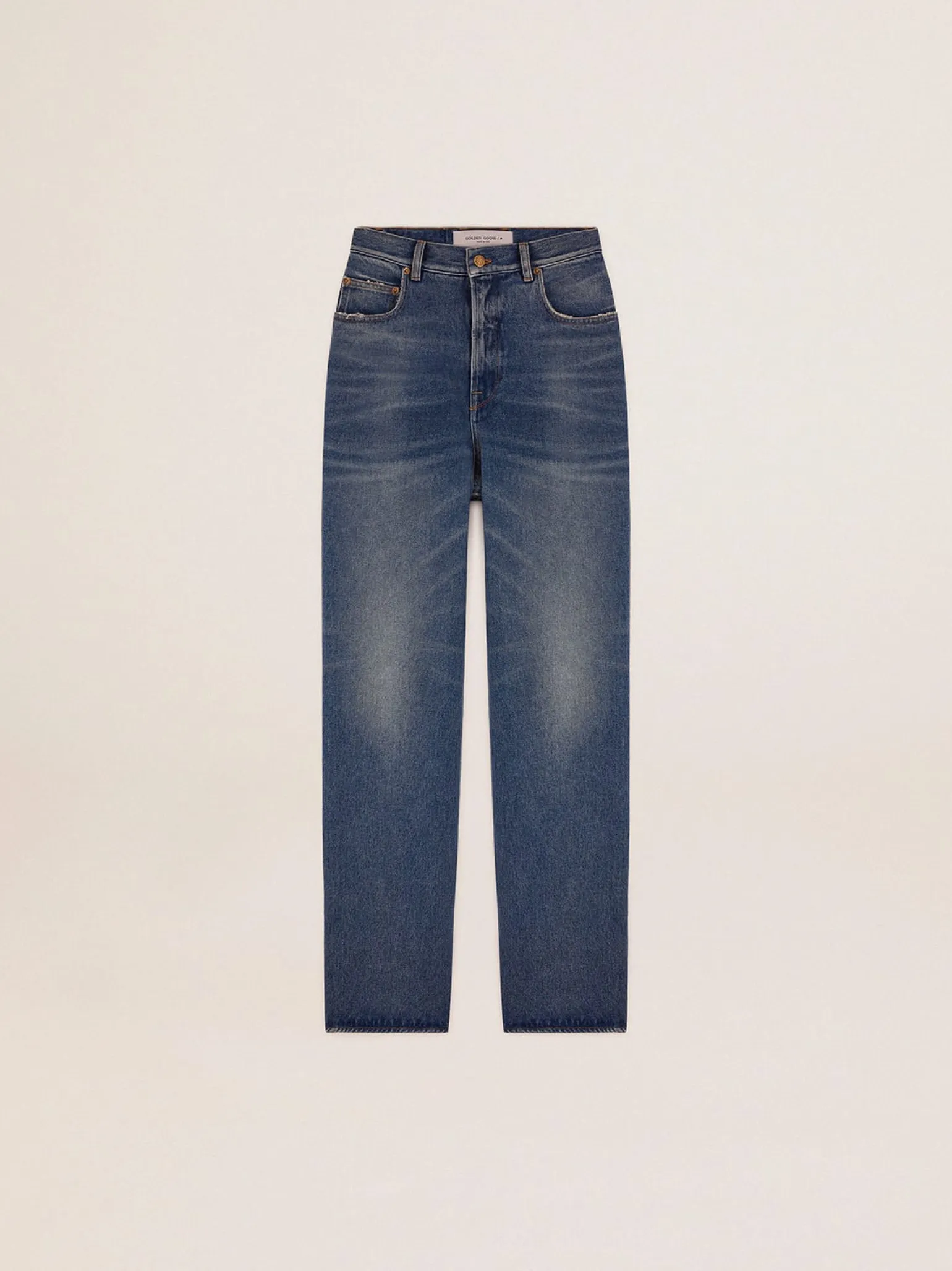 Flash Sale Calça jeans feminina com lavagem média MULHER Jeans e calças