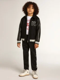 Sale Camiseta branca infantil masculina com logo vermelho no centro Roupas de cima (4-12 years)
