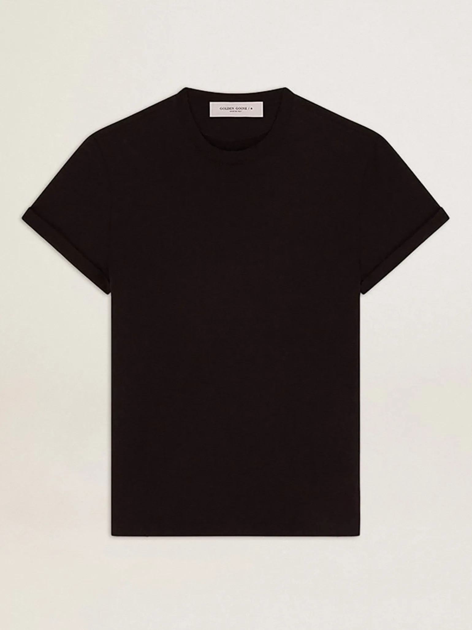 Store Camiseta Coleção Golden preto vintage com tratamento desgastado Camisetas