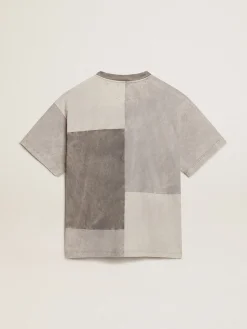 Best Camiseta em várias tonalidades de cinza com efeito usado Camisetas