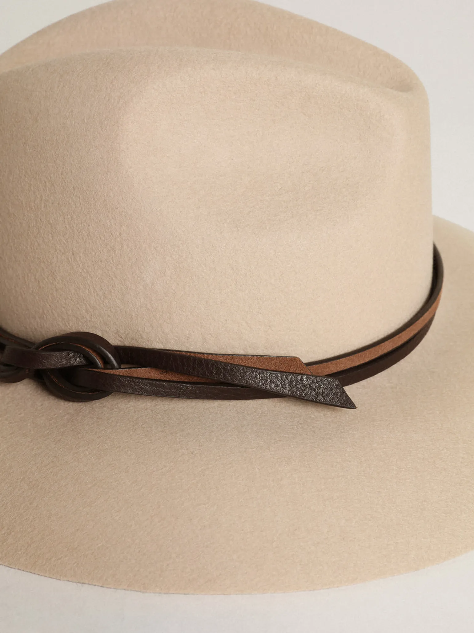 Best Chapéu Fedora Coleção Journey havana-rosado com faixa de couro MULHER Chapéus e bonés|Chapéus e bonés