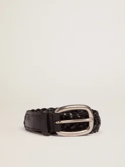 Flash Sale Cinto feminino de couro preto MULHER Cintos