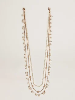 Best Sale Colar feminino com quatro correntes Heritage na cor ouro velho MULHER Joias