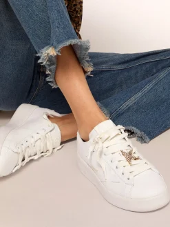 Clearance Fecho de cadarço com grampo Star cor ouro velho MULHER Jewels|Joias