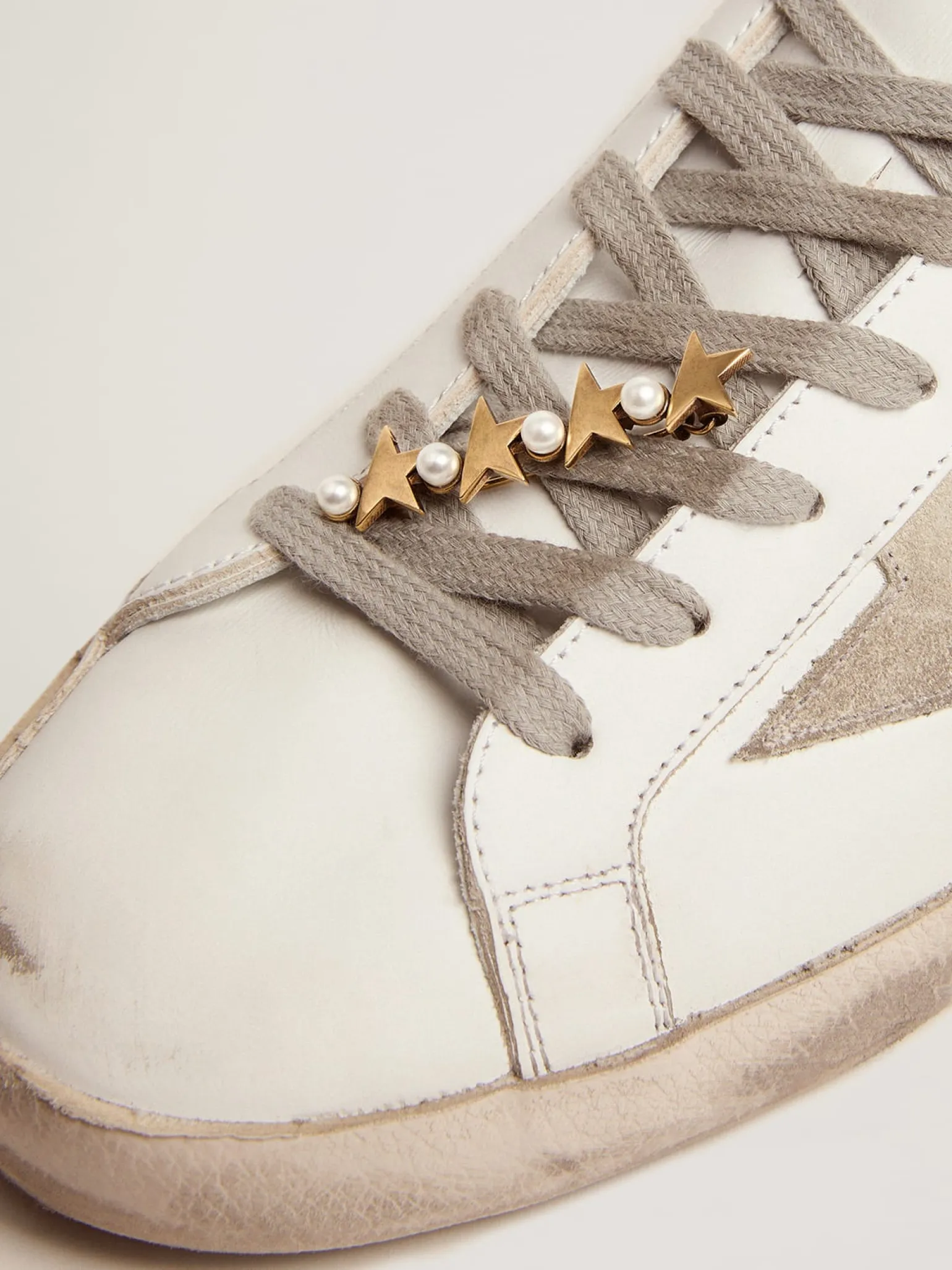 Outlet Fecho de cadarço cor ouro velho com pérolas MULHER Jewels|Joias
