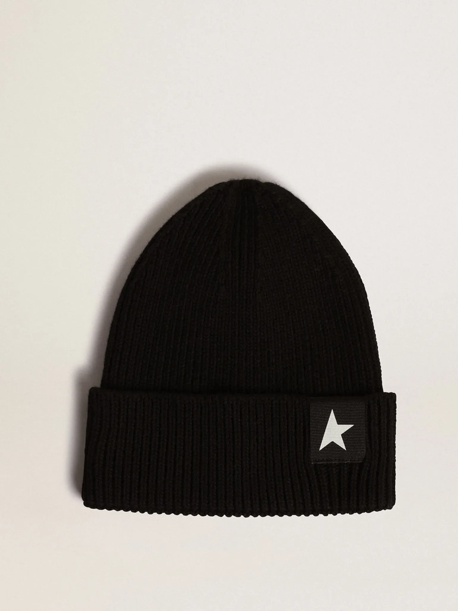 Outlet Gorro de algodão preto com estrela branca em contraste Roupas de cima (4-12 years)|Roupas de cima (4-12 years)