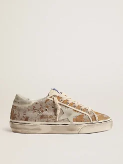 Cheap Hi Star de tecido jacquard bronze com estrela de suede gelo MULHER Hi Star