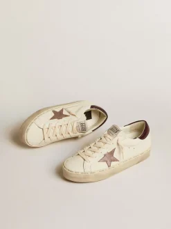 Flash Sale Hi Star LTD de napa com estrela de glitter e talão com estampa de lagarto MULHER Hi Star