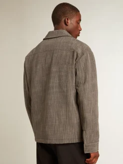 Shop Jaqueta coach masculina em misto lã Casacos e blusões