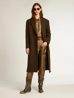 Best Macacão de viscose bege mocha MULHER Vestidos e macacões