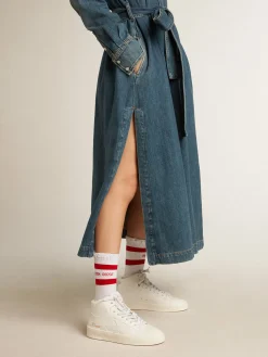 Discount Mid-Stardan Feminino com base vegetal e estrela e talão brancos MULHER Stardan|Mid Star