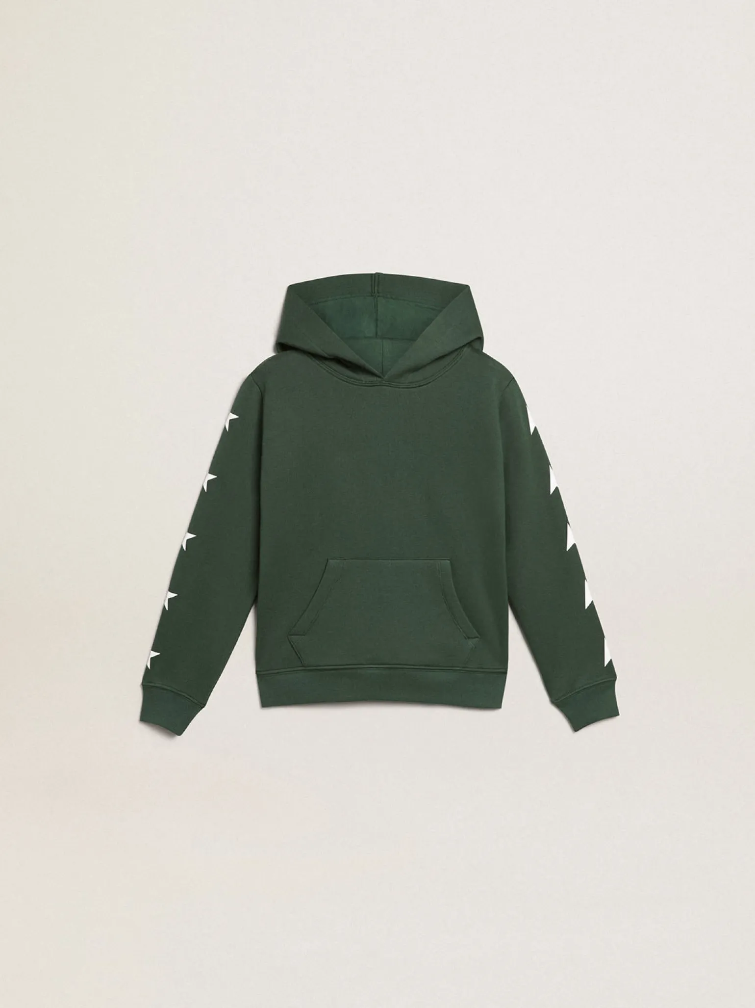 Shop Moletom com capuz verde brilhante Roupas de cima (4-12 years)