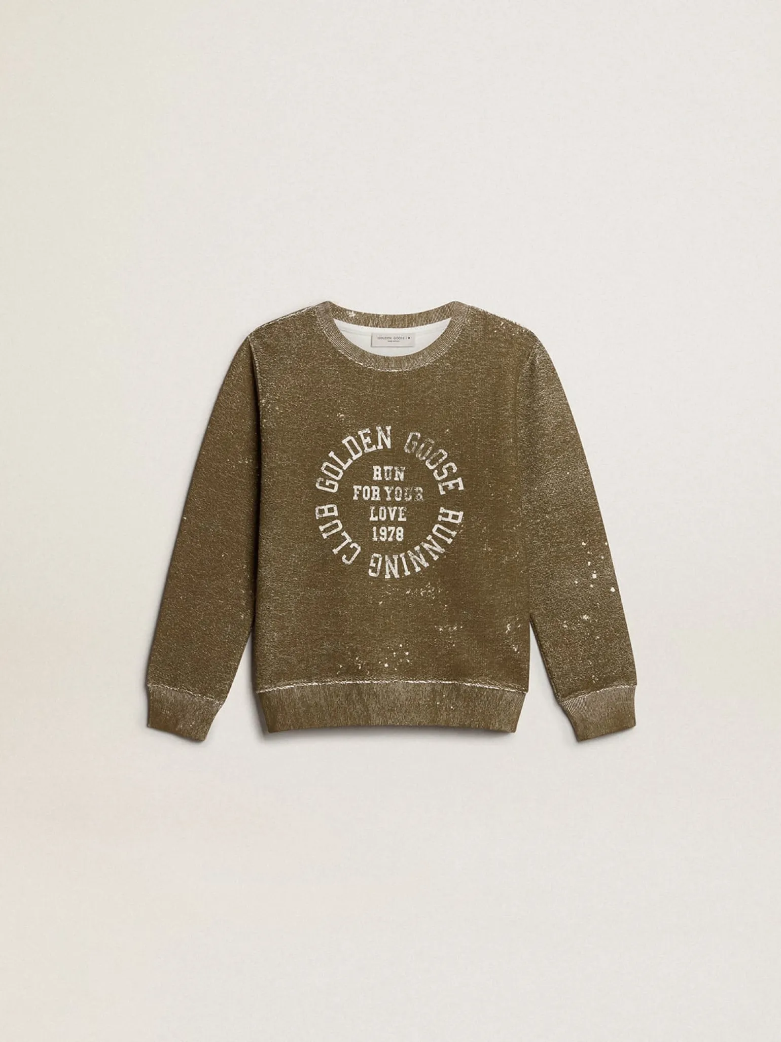 Hot Moletom infantil masculino de algodão cor de faia efeito vintage Roupas de cima (4-12 years)