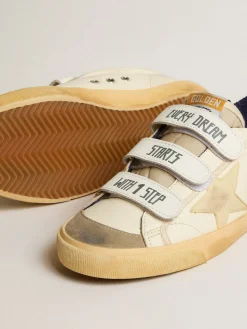 Cheap Old School Masculino LAB de napa com estrela de borracha e inserções de suede Super-Star