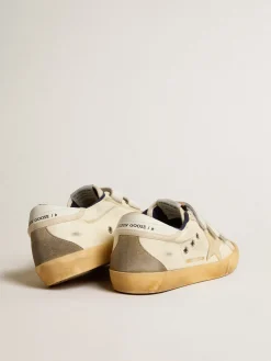 Cheap Old School Masculino LAB de napa com estrela de borracha e inserções de suede Super-Star