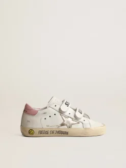 Cheap Old School Young com estrela de couro metálico e talão rosa Meninas (4-10 anos)