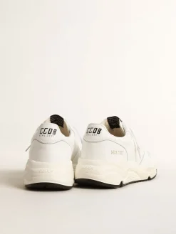 Best Sale Running Sole Feminino com base vegetal e estrela e talão brancos MULHER Running Sole
