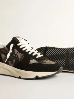 Best Running Sole masculino de náilon ripstop com estampa camuflada Running Sole