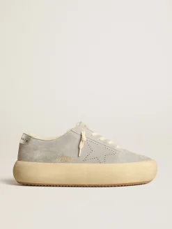 Shop Sapato Space-Star Feminino de suede gelo com forro de shearling MULHER Space-Star