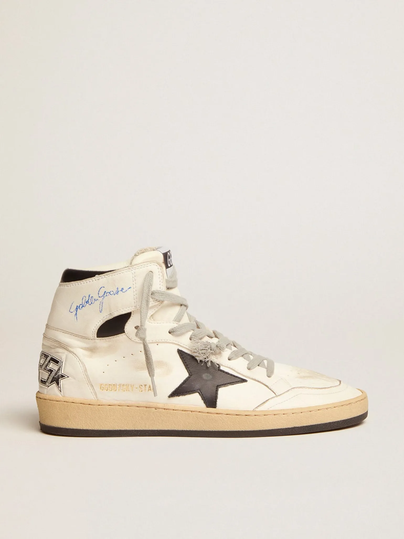Cheap Sky-Star masculino com assinatura no tornozelo e inserções pretas Sky-Star