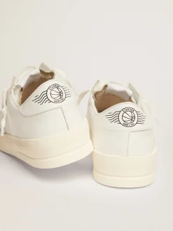 Best Sale Stardan masculino de couro branco Stardan