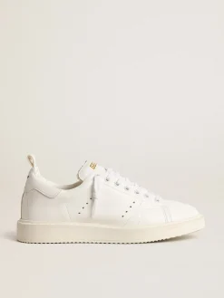 Cheap Starter Feminino com base vegetal e estrela e talão brancos MULHER Starter