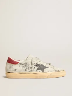 Outlet Super-Star Masculino em croute cinza gelo Super-Star