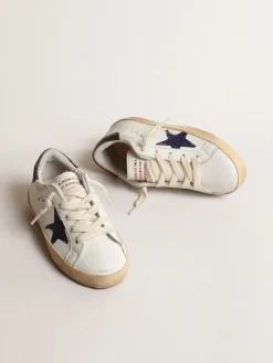 Best Sale Super-Star Young de napa com estrela estampada e talão preto Meninas (4-10 anos)|Meninos (4-10 anos)