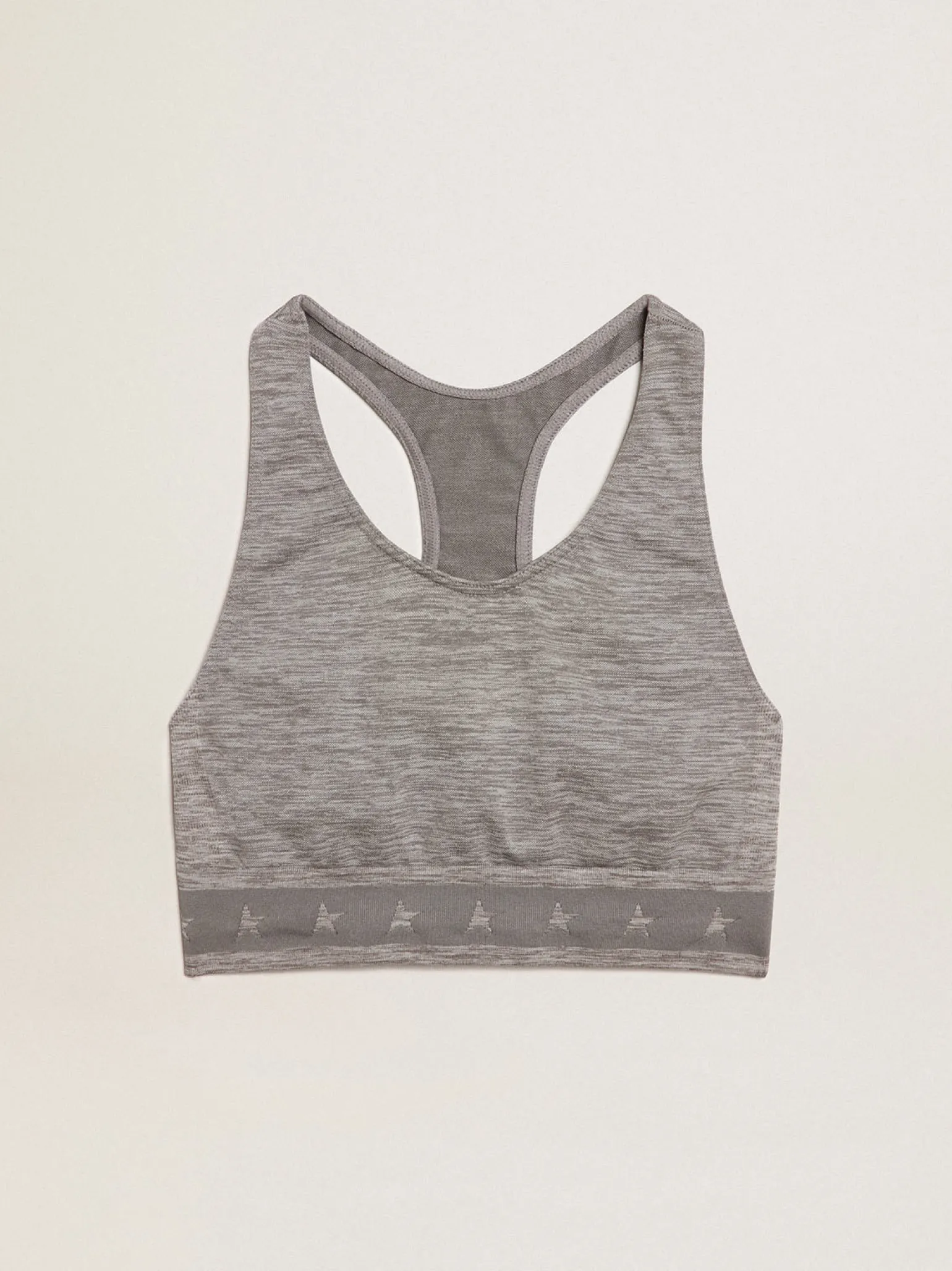 Clearance Top esportivo cinza mescla MULHER Beachwear|Camisetas